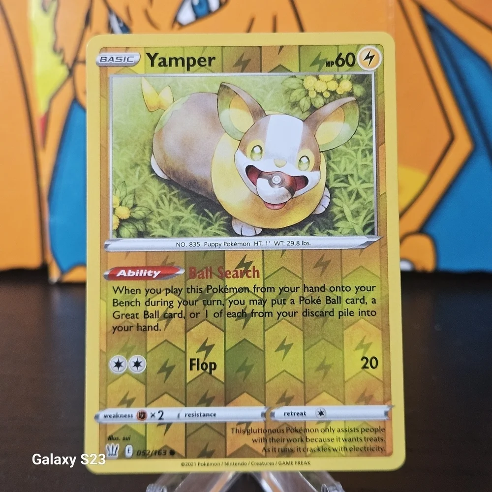 yamper pokemon card Yamper - 099/094 - ME02: Phantasmal Flames